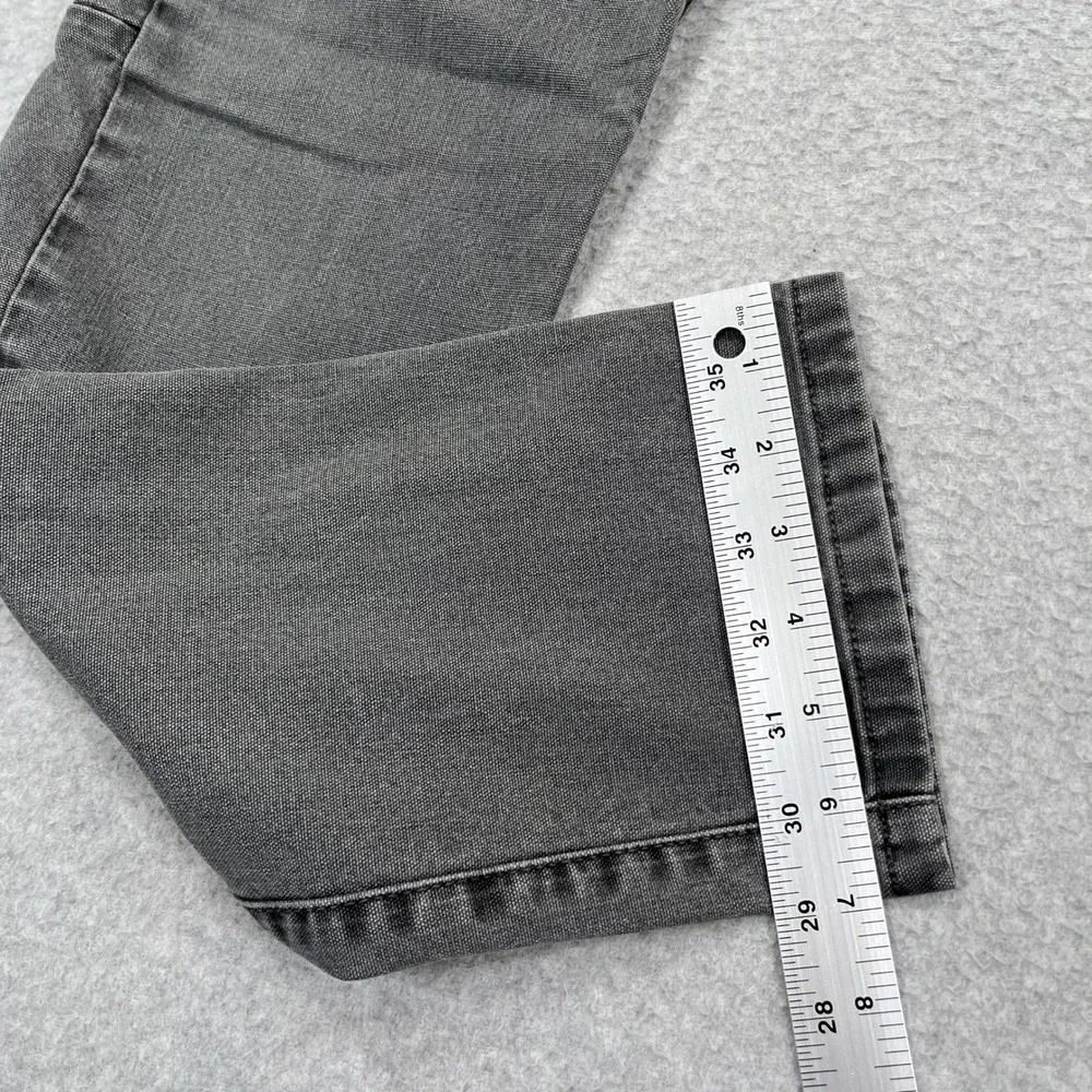 Proof Rover Pants Mens 33x32 (32x31) Gray Slim Stretch Workwear‎ Outdoor Canvas